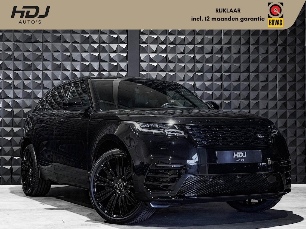 Land Rover Range Rover Velar 2.0 P400e R-Dynamic SE | All Black | Pano | 22"| Meridian 800W | Topv. | Side | Memo | Matrix |