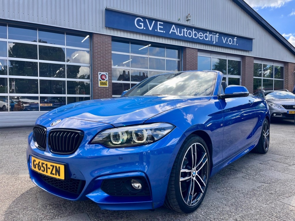 BMW 2-Serie 220i High Executive Edition Automaat Cabrio NL AUTO.