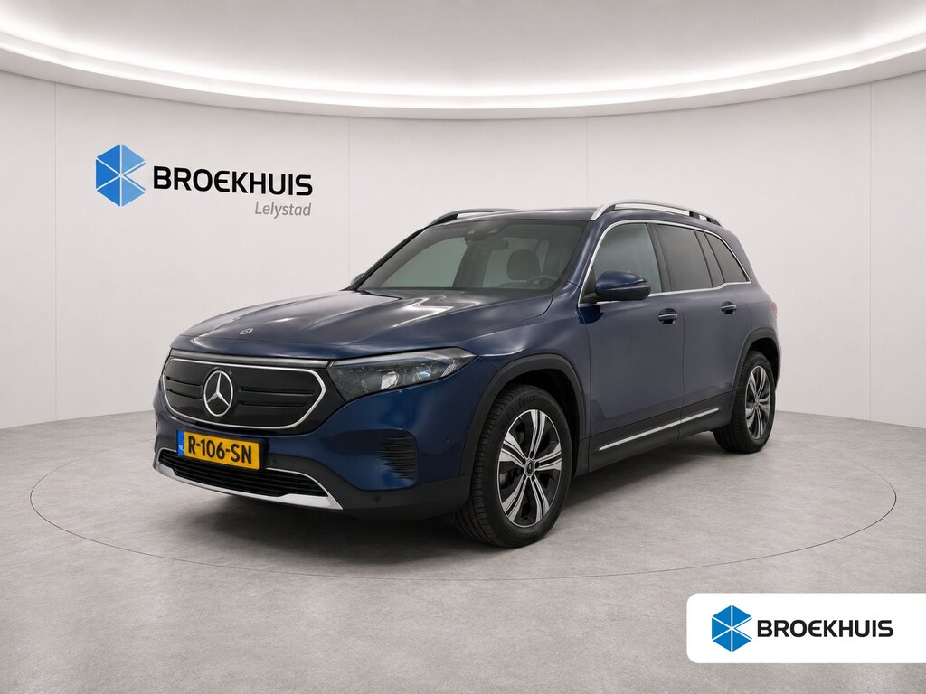Mercedes-Benz EQB 250 190PK LUXURY LINE 7-ZITS 67KWH 96,65% SOH / NAVI / LEDER / CLIMA / LED / PDC / 18" LMV / CAMERA / KEYLESS / PANO. DAK !!