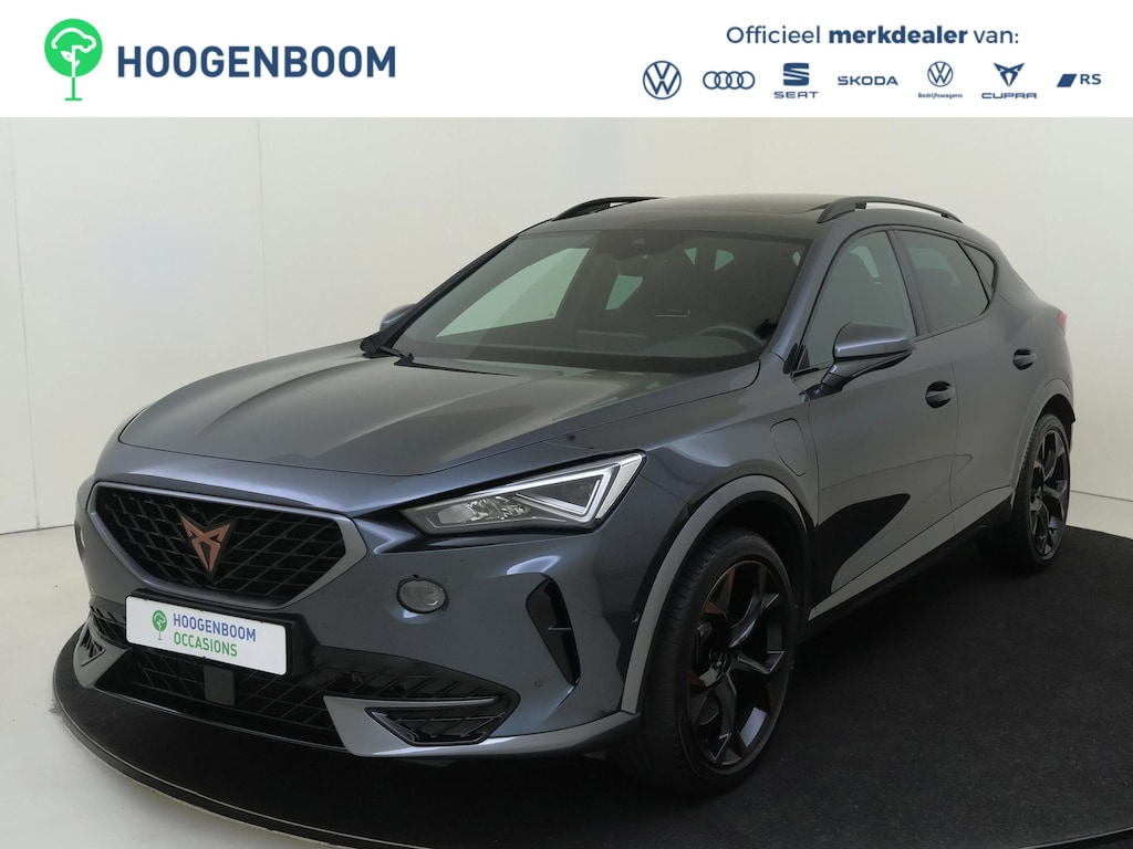 CUPRA Formentor 1.4 e-Hybrid VZ Performance | SoH 93% | Panoramadak | Trekhaak | Achteruitrijcamera | Adaptieve demping | Keyless | Adaptieve cruise control | Dodehoekdetectie | Stoel- en stuurwielverwarming |
