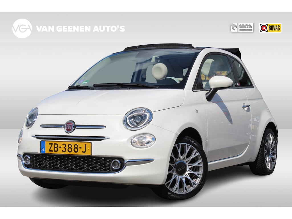Fiat 500C 0.9 TwinAir Turbo Lounge | Incl. Rieten bagagemand!