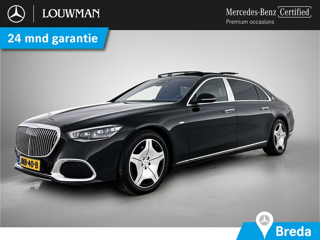 Mercedes-Benz S-klasse 580 e 4MATIC Maybach | Glas coating Protech Evo+ | 368 pk | Exclusief pakket | Alarm Klasse 3 en 5 | Actieve sfeerverlichting | Head-up display MBUX met augmented reality. Inclusief 24 maanden MB Certified garantie voor Europa. garage-sale