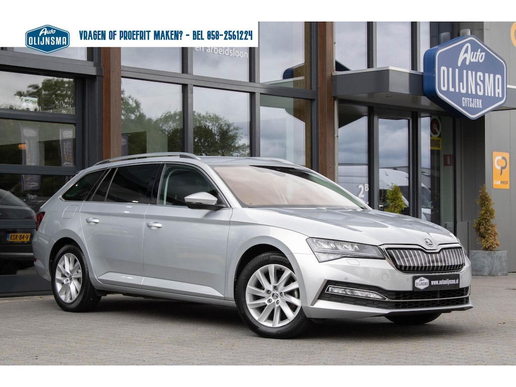 Skoda Superb Combi 1.4 TSI iV Style|Stoelverwarming|Camera|Memory|Side Assist|