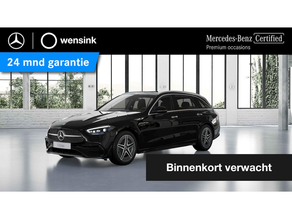 Mercedes-Benz C-klasse Break C 300 e T Autom. mit EQ Hybrid Tech | AMG | Panoramadak | Digital Light | Headup | Stoelverwarming | Distronic |