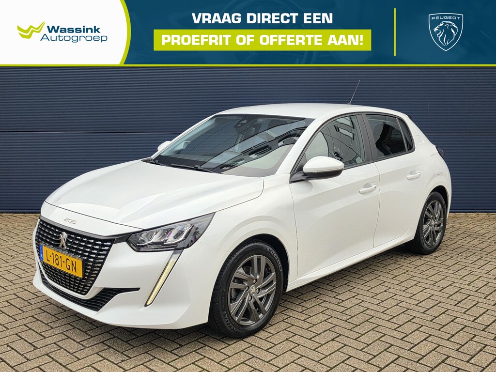 Peugeot 208 1.2 PureTech Active | Airco | Parkeersensoren | Apple Carplay | Lichtmetalen Velgen | Dealer Onderhouden |