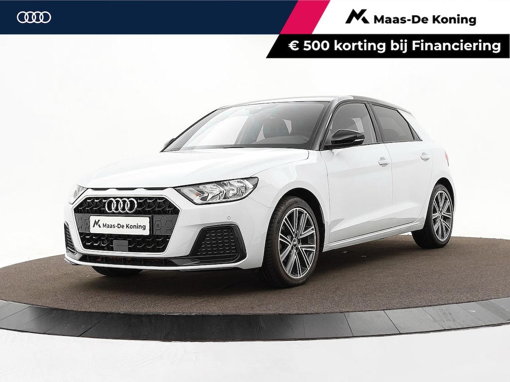 Audi A1 Sportback 25 TFSI 95pk S-Tronic Advanced Edition · Apple/Android Car Play · 17"Velgen · Clima · Cruise Control · Stoelverwarming · Garantie t/m 27-07-2027 of 100.000km