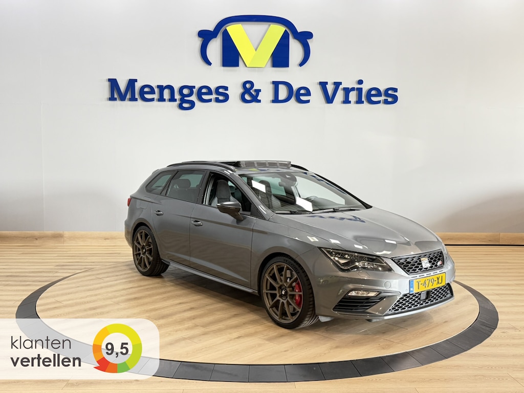 SEAT Leon ST 2.0 TSI CUPRA 300PK Kuip Stoelen | Camera | Sfeer | Virtual | Panorama | Sparco | Adaptive Cruise | Isofix