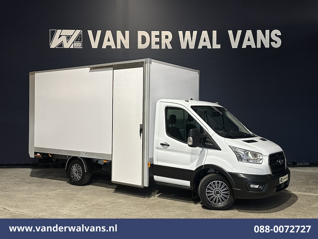 Ford Transit 2.0 TDCI 131pk Bakwagen Laadklep Zijdeur Euro6 Airco | Navigatie | Camera | Apple Carplay Android Auto, Cruisecontrol, Stoelverwarming