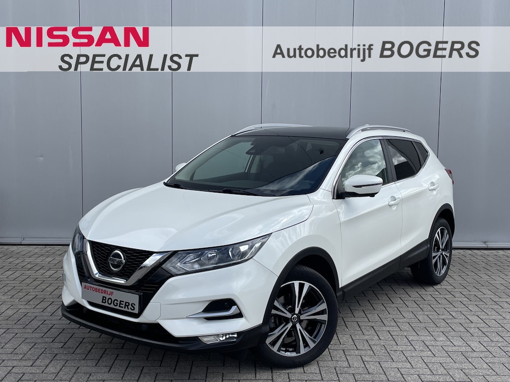 Nissan Qashqai 1.3 DIG-T N-Connecta Navigatie, Panoramadak, Climate Control, Cruise Control, 360 Camera, 18"Lm