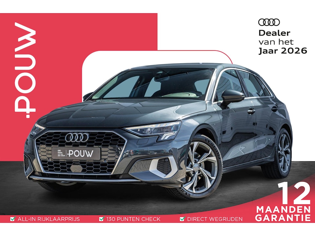 Audi A3 Sportback 35 TFSI 150pk S-tronic Business Edition | Apple Carplay/Android Auto | 18" velgen | Sportstoelen