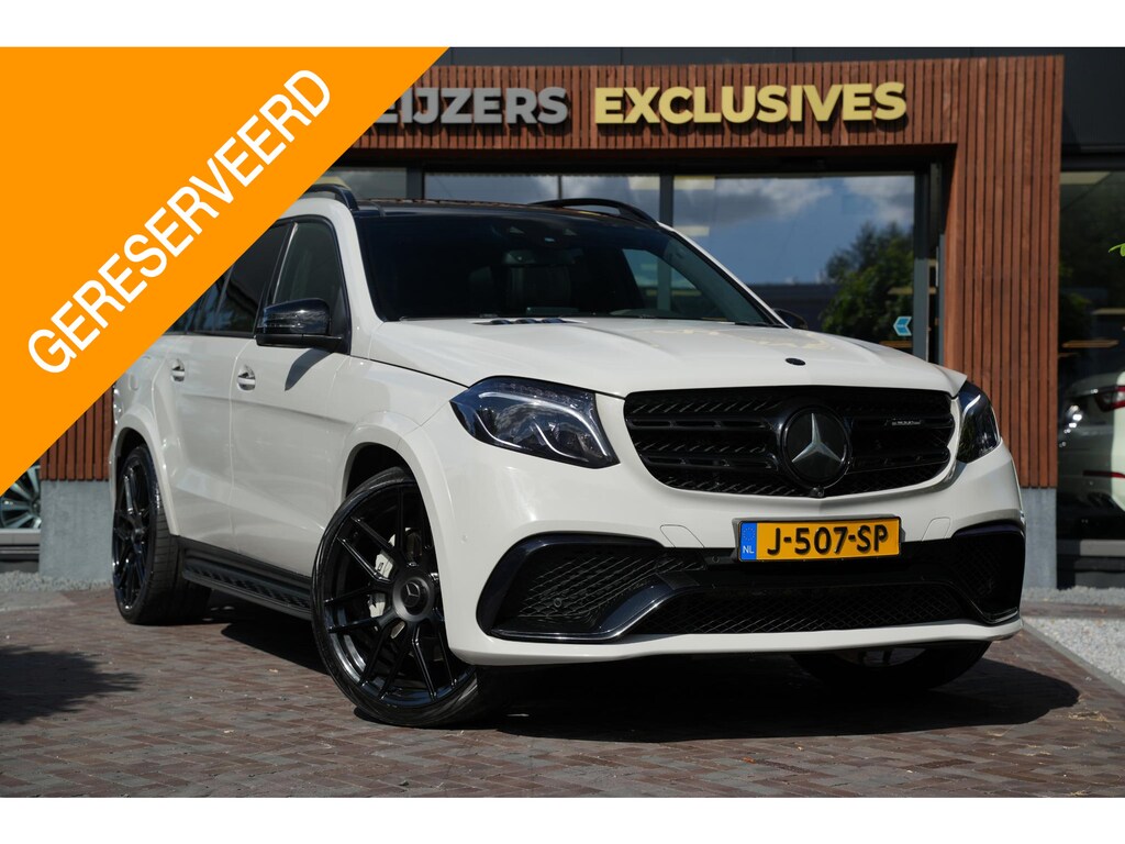 Mercedes-Benz GLS AMG 63 4MATIC Panoramadak 7 persoons Adapt. Cruise Entertainment Stoelvent. Carbon