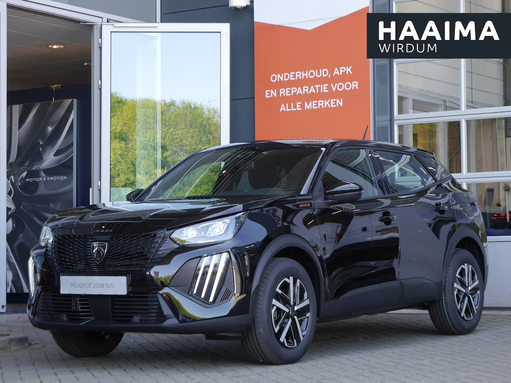 Peugeot 2008 1.2 Hybrid 145PK Style | 8 JAAR GARANTIE | Nieuwe auto | Climate control | Parkeersensoren achter | Led verlichting | Cruise control | Elektrische ramen | Android auto / Apple carplay