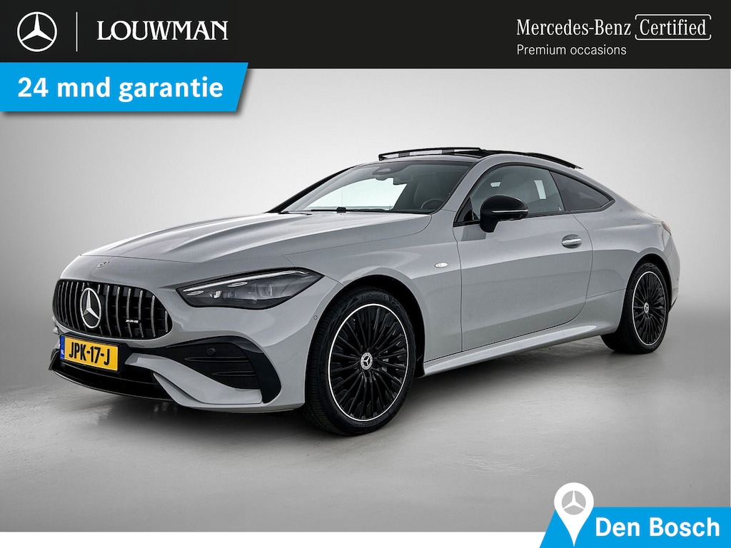 Mercedes-Benz CLE Coupé 300 e AMG Plug-In Hybride | Night pakket | Panorama schuifdak | Burmester® 3D surround sound system |  Winter pakket | Memory seats| Inclusief 24 maanden MB Certified garantie voor Europa.