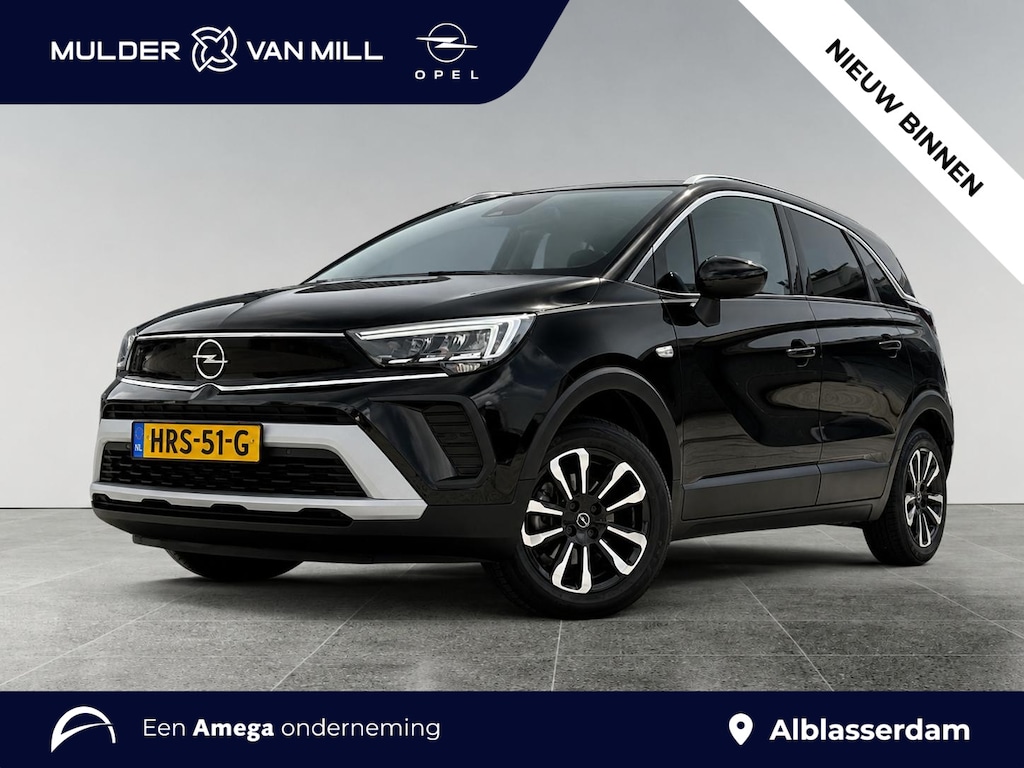 Opel Crossland 1.2 Turbo Elegance 130pk EAT6 | 180° CAMERA | PANODAK | NAVI | CLIMA | APPLE CARPLAY / ANDROID AUTO | ISOFIX |