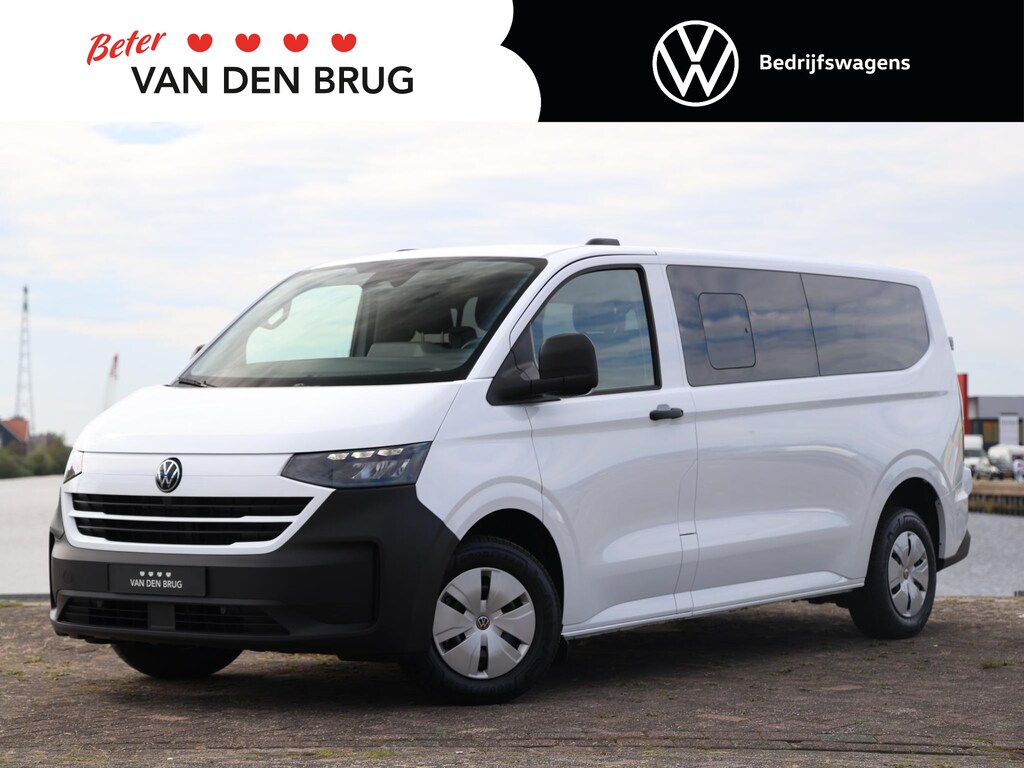 Volkswagen e-Transporter Kombi L2H1 64 kWh / 136PK | 9 persoons | Airco | Navigatie via Apple Carplay / Android auto | Privacy glass | Cruise control |