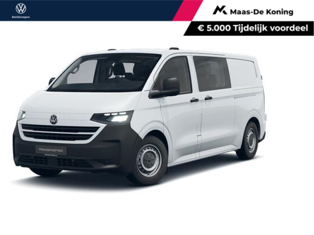 Volkswagen e-Transporter Bedrijfswagens Dubbele Cabine 71kWh 218pk L2 740352