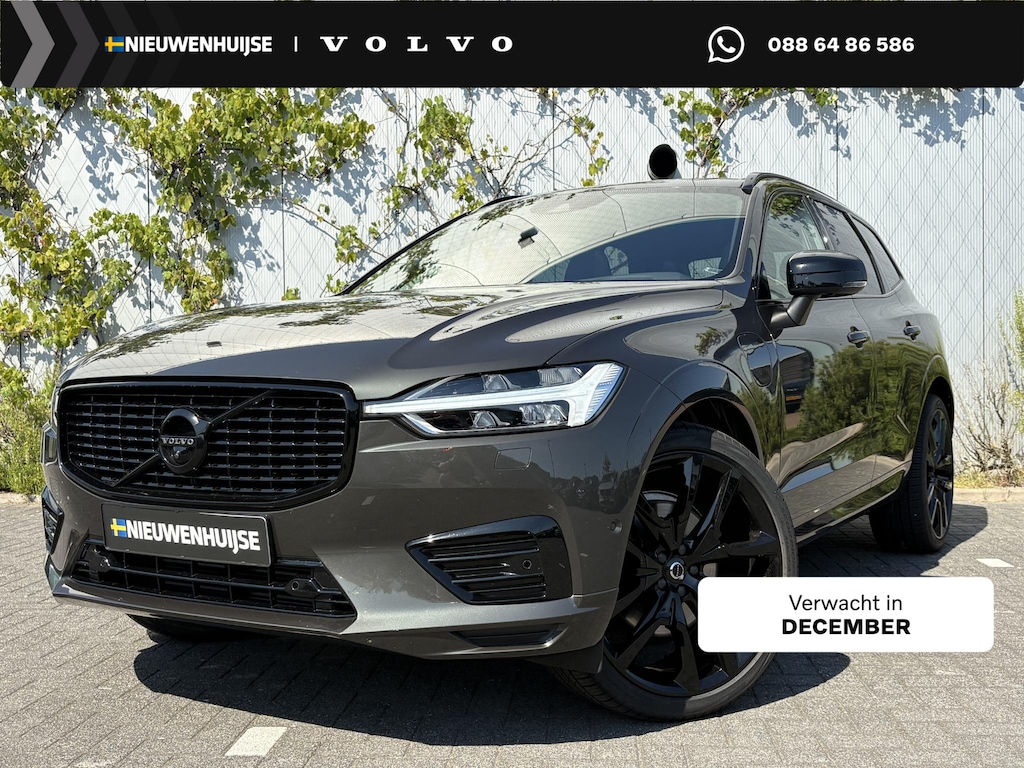 Volvo XC60 2.0 Recharge T6 AWD R-Design | Luchtvering | Bowers & Wilkins Audio | Head-Up | Trekhaak | 360 Camera | Keyless | Memory | Elektr. Stoelen | Adaptive Cruise Control | Dodehoek Detectie | Stoel + Stuurverwarming