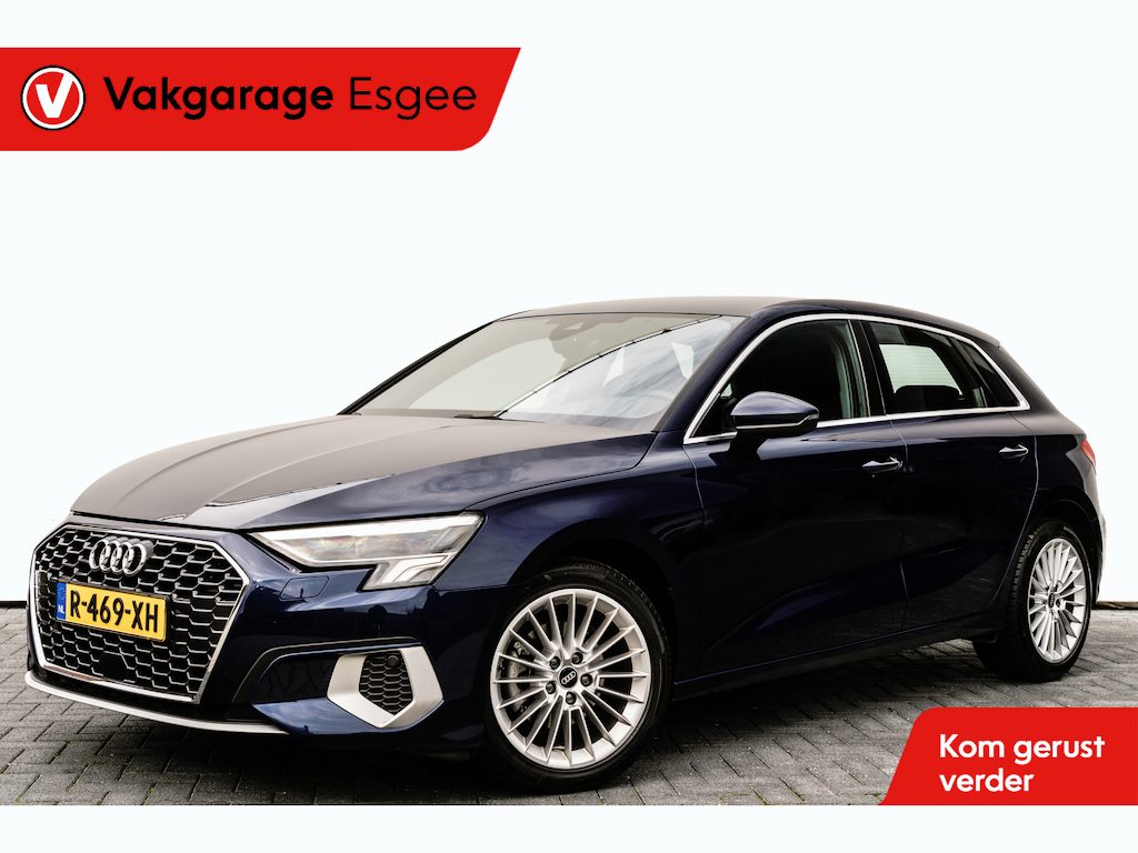 Audi A3 Sportback 30 111 PK TFSI Advanced edition | Automaat | Ned Auto | 1 e Eign | 64.DKM | | PDC | Navigatie | Sportstoelen | Clima | Velgen, 17 inch | Audi virtual cockpit | DAB Audio |