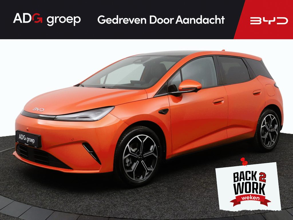 BYD Dolphin G DM-i Active 1020 km gecombineerd bereik | 16 inch lichtmetalen velgen | Android auto & Apple carplay