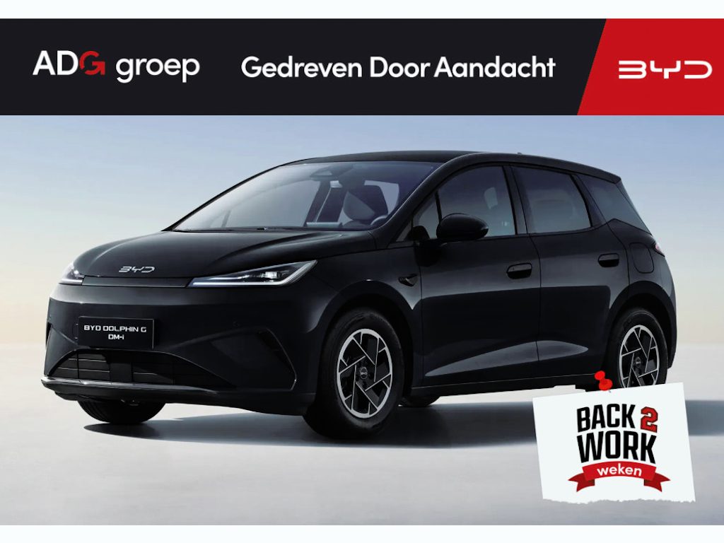 BYD Dolphin G DM-i Active 1020 km gecombineerd bereik | 16 inch lichtmetalen velgen | Android auto & Apple carplay