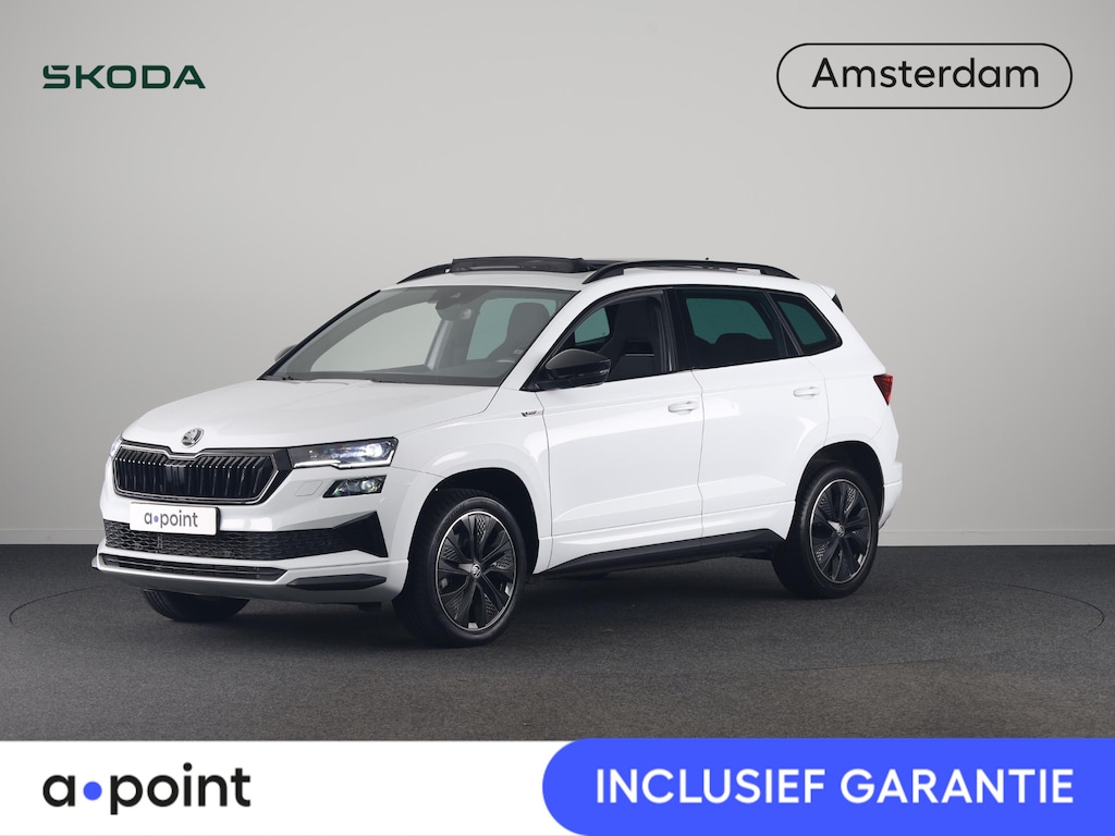 Skoda Karoq 1.5 TSI ACT Sportline Business | Panorama schuifdak | Virtual pedal | Travel assist pakket | 230v en usb aansluiting