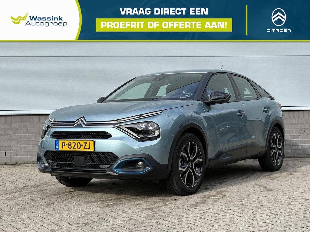 Citroën E-C4 Feel Pack 50 kWh SOH 93,3% | Apple Carplay & Android Auto | Achteruitrijcamera | Parkeersensoren