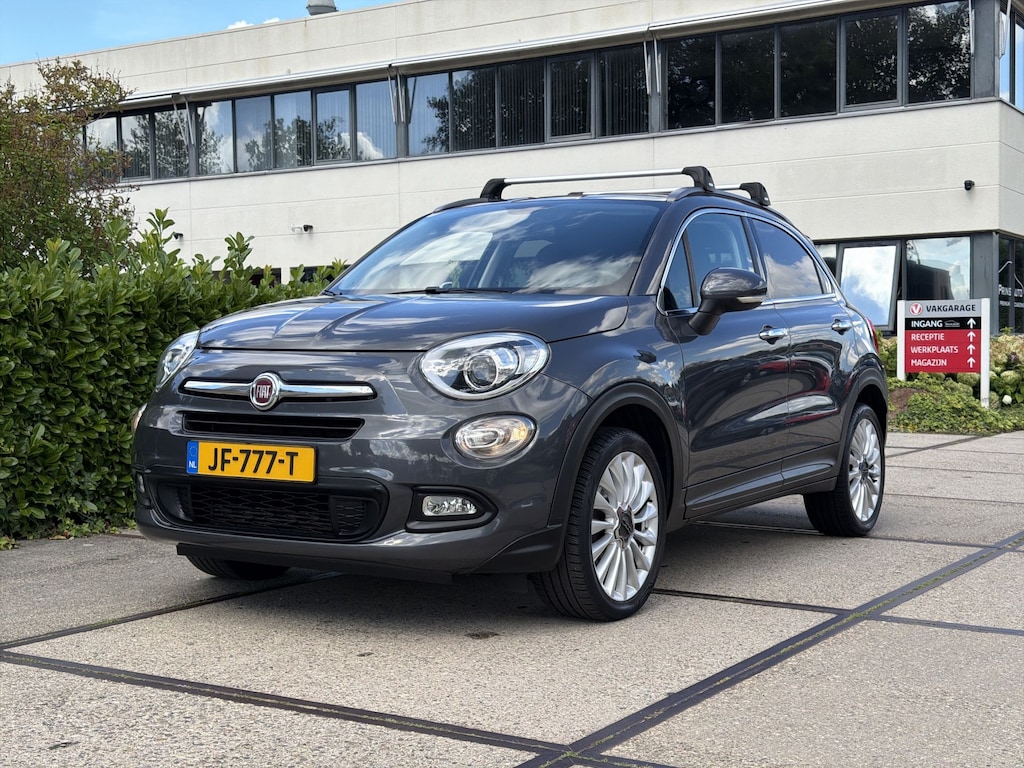 Fiat 500X 1.4 Turbo MultiAir Lounge |TREKHAAK|LM VELGEN|CLIMA|NAVI|HALF LEDER| (19086)