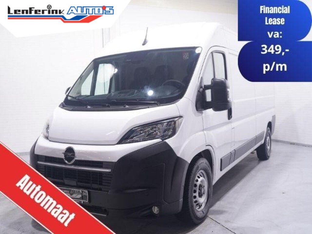 Opel Movano 2.2D 140 pk Automaat L3H2 Airco ECC, Apple Carplay Camera, Laadruimte Pakket, PDC V+A, 3-Zits