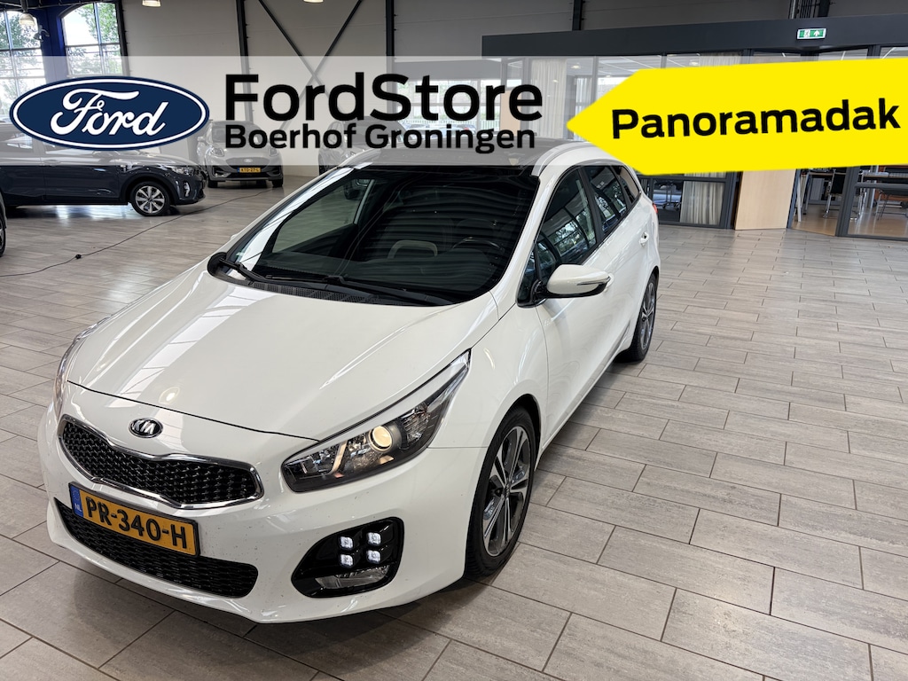 Kia Ceed cee'd Sportswagon 1.0 T-GDi 120pk GT-Line Summer Edition | Pano | Camera | Clima | Cruise | Stoel // Stuurwiel verwarming | All-Season banden |