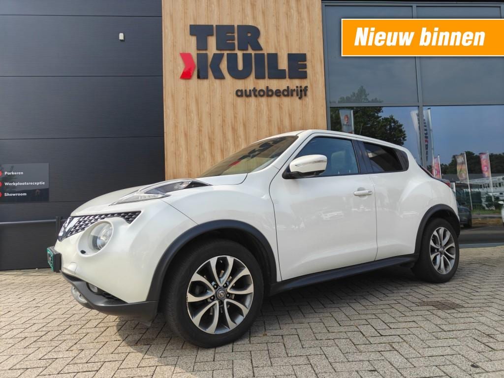 Nissan Juke 1.2 DIG-T S/S TEKNA 2014 Pano! Leder int! NW-distributie ketting!