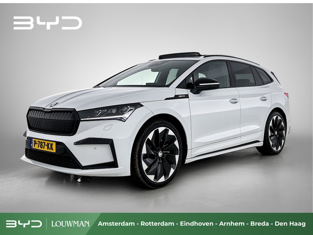 Skoda Enyaq iV 80 Sportline | Trekhaak | Eerste eigenaar | Origineel NL auto |