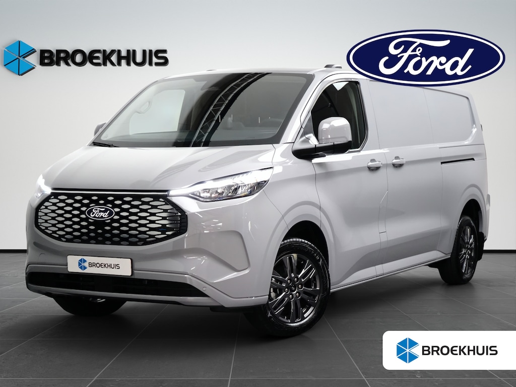 Ford E-Transit Custom L2H1 71KWh 218 pk Limited | 3 Zits | Winterpack | 370km WLTP | 2300kg Trekgewicht