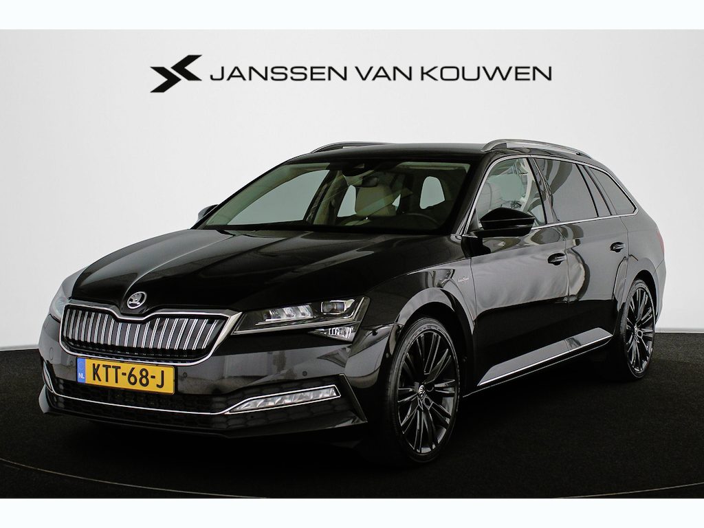 Skoda Superb Combi 1.4 TSI iV Laurin & Klement Leder Stoelventilatie Stoelverwarming Canton