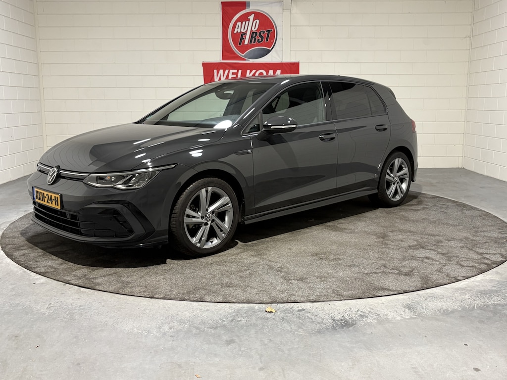 Volkswagen Golf 1.5 eTSI R-Line, Automaat, Zeer compleet, 17 inch, Cruise, Clima, Digitaal dash, Parkeersensoren, Led, Prachtige uitvoering, Apple en Android we connect