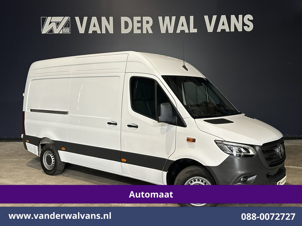 Mercedes-Benz Sprinter 317 CDI 170pk 9G-Tronic Automaat L2H2 Euro6 Airco | Camera | LED | Adaptieve Cruisecontrol Chauffeursstoel, Stoelverwarming, Parkeersensoren, Bijrijdersbank