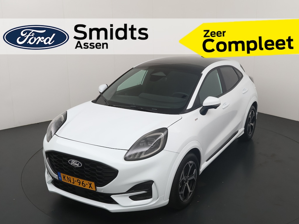 Ford Puma EcoBoost 125 pk Hybrid ST-Line | Trekhaak | Winter Pack | Adapt. Cruise | Pano | Full LED | Elektr. achterklep |