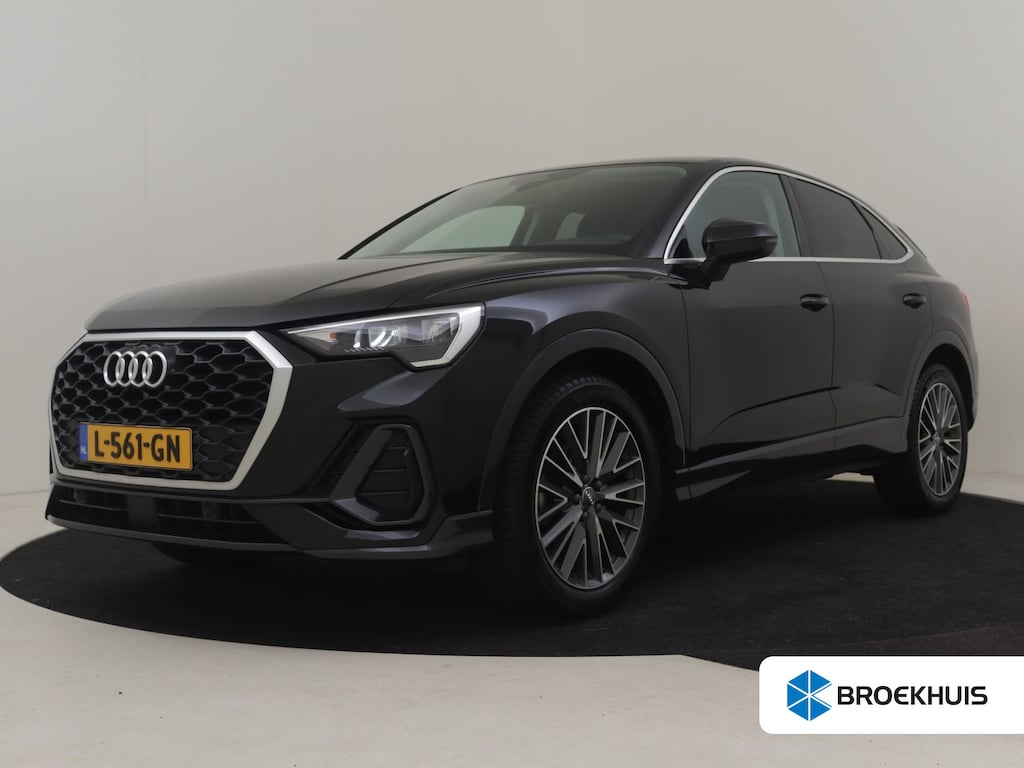 Audi Q3 Sportback 35 TFSI Pro Line S 150 Pk DSG/AUTO | Dealer onderhouden | Trekhaak uitklapbaar | dodehoek detectie | Climate control | Cruise control | stoel verw | Navigatie | DAB | LED | 19"LMV