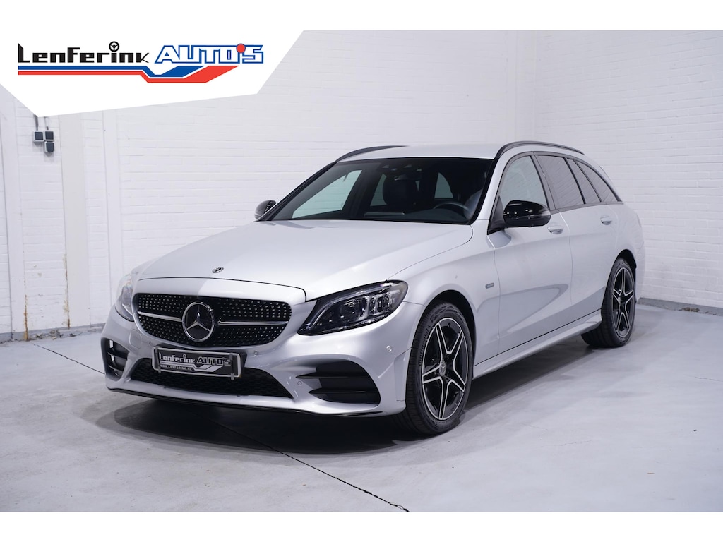 Mercedes-Benz C-klasse Estate 300 e Business Solution AMG SOH 94% NAP Led Matrix Wegklapbare trekhaak Apple Carplay 360 Camera