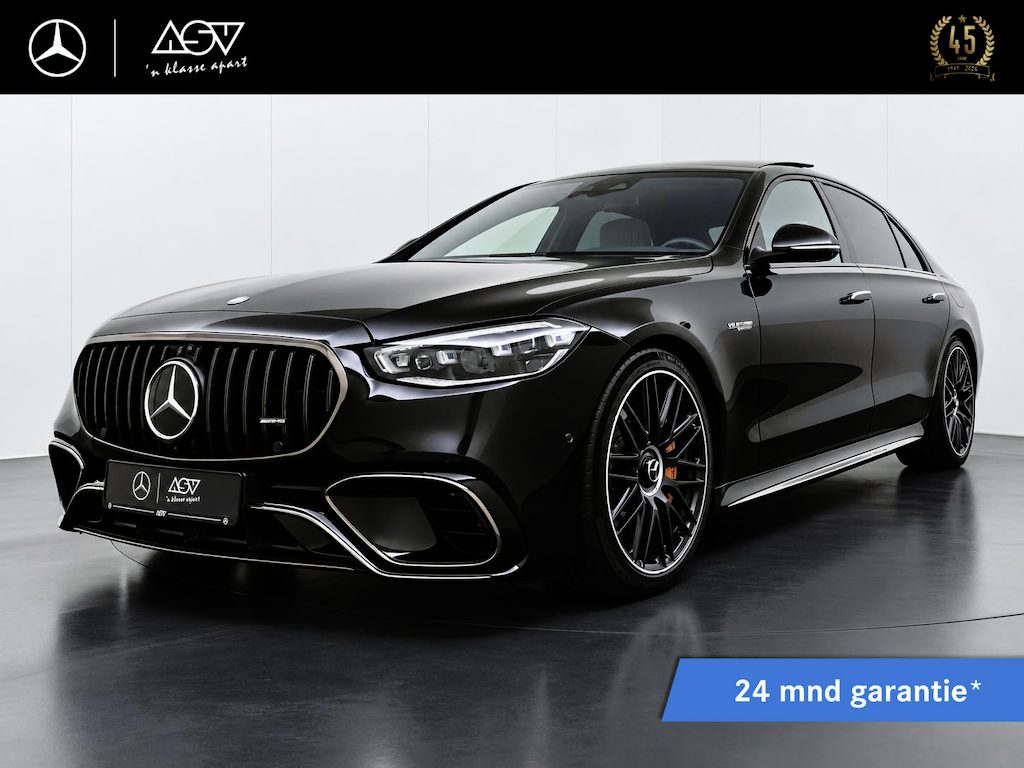 Mercedes-Benz S-klasse AMG 63 S E Performance | Keramische remmen | Panorama - Schuifdak | Massagestoelen | Rijassistentie Pakket | AMG Night-pakket | AIR-BALANCE pakket | AMG RIDE CONTROL+ | Burmester Surround-Soundsystem