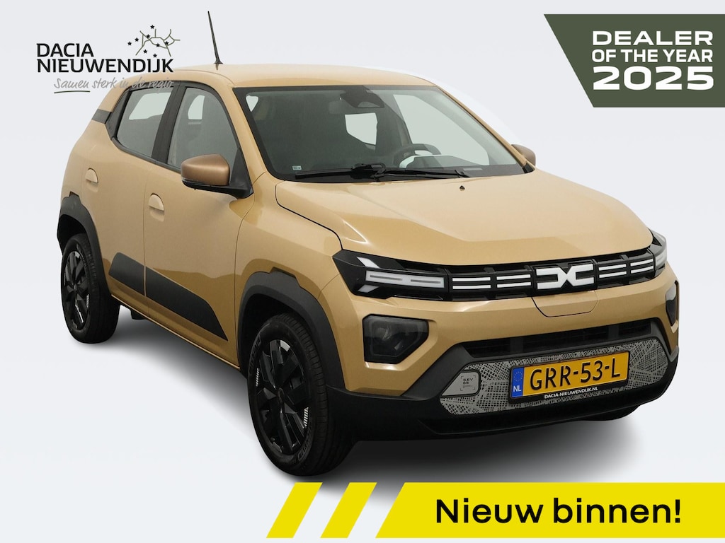 Dacia Spring Extreme 65 26.8 kWh | DC LADER | PARKEERSENSOREN | APPLE & ANDROID CARPLAY | LAGE KM-STAND! |