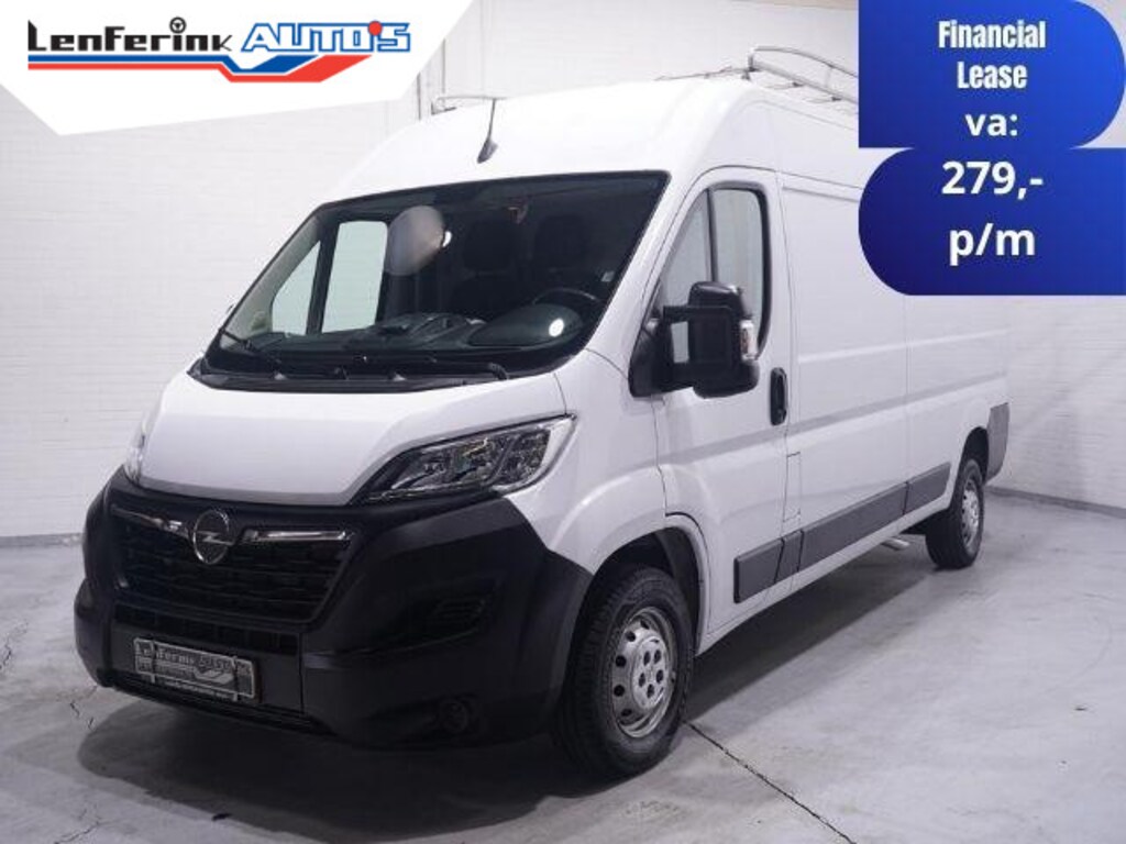 Opel Movano 2.2D 140 pk L3H2 Imperiaal met Trap, Trekhaak Airco ECC, Apple Carplay, Camera, Cruise Control, PDC achter, 3-Zits