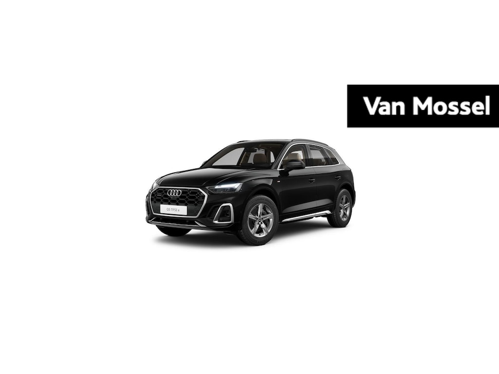 Audi Q5 50 TFSI e S edition 299 PK | 360 Camera | Bang & Olufsen | Head-up display | Trekhaak | Elektr. instel. bestuurd.stoel | Stoelverwarming | Dodehoekdetectie | Navigatie | Cruise Control | Climate Control |