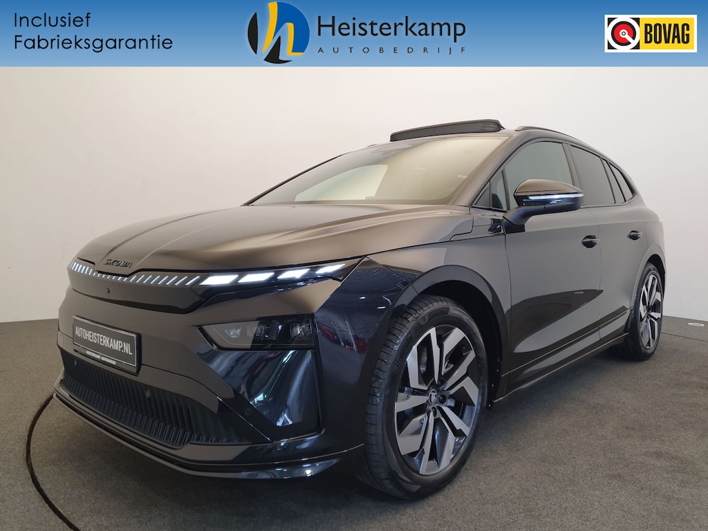 Skoda Enyaq 85 Sportline 82 kWh 286pk 2.000kg trekgewicht, Panoramadak, Wegklapbare trekhaak