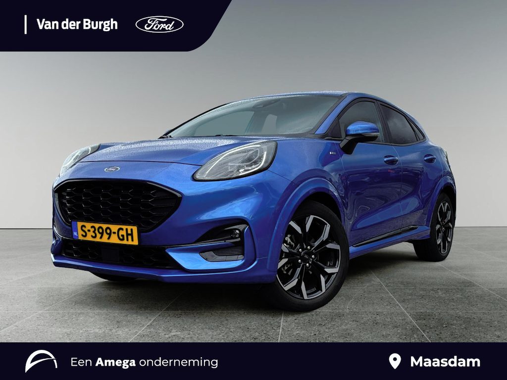 Ford Puma ST-Line X 1.0 EcoBoost Hybrid | B&O geluidssysteem | Desert Island Blue