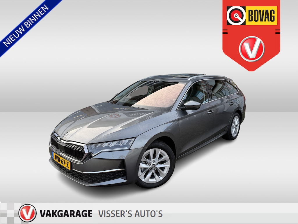Skoda Octavia Combi 1.5 TSI MHEV Sportline Business | voorstoelverwarming | stuurverwarming | panoramadak | achterbank verwarming | 17 inch velgen |