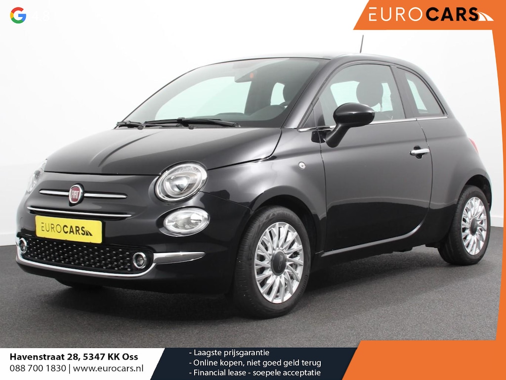 Fiat 500 1.0 Hybrid Dolcevita Finale Panorama dak Control Navigatie Apple Carplay/Android Auto Parkeer Sensoren Digitale Cockpit Climate Control Lichtmetalen Velgen Cruise Control Dab