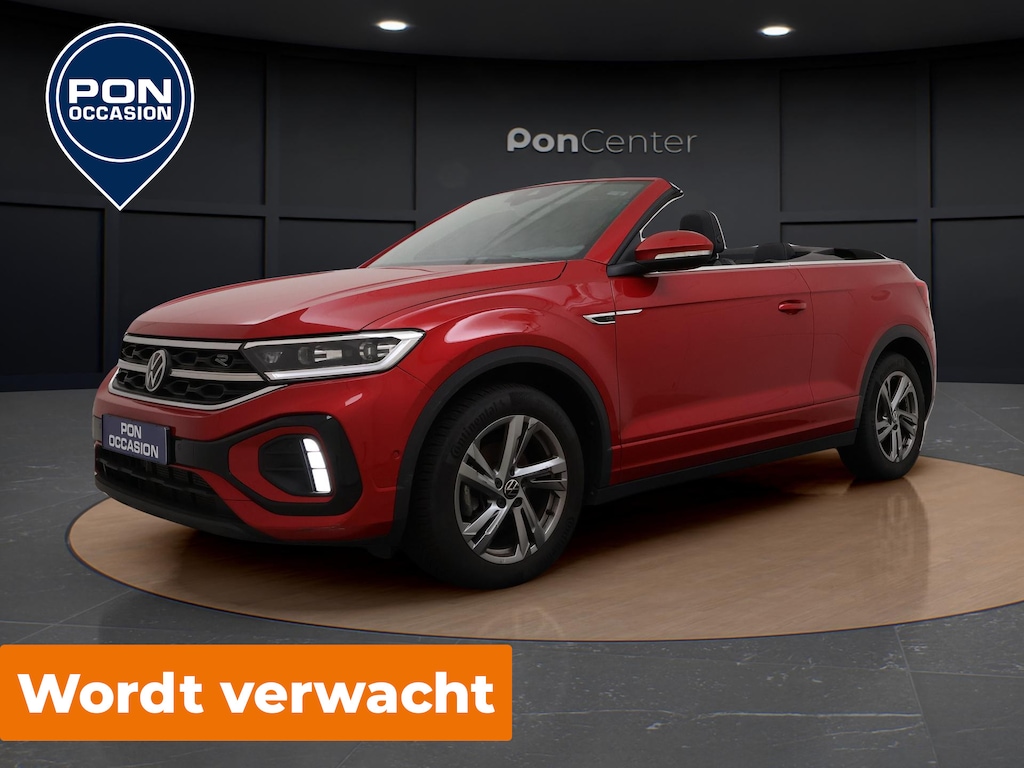 Volkswagen T-Roc Cabrio 1.5 TSI R-Line | Trekhaak | Parkeerhulp | Side Assist | ACC | Stuur-/Stoelverwarming | Spiegelpakket | 17'' |