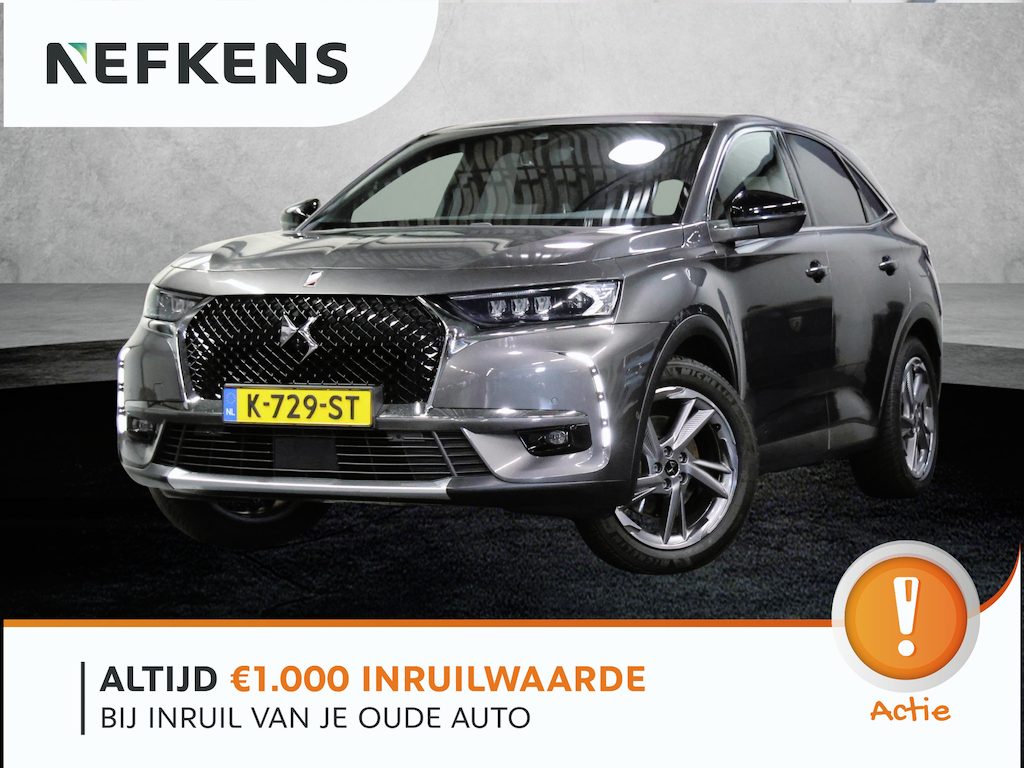 DS 7 Crossback 300PK 4x4 So Chic | 1ste eigenaar | ACCU 94,7% | DENON | AppleCarplay/AndroidAuto | Camera | LED lampen | Keyless | Navigatie | AUTOMAAT | Parkeersensoren | Isofix | Privacy Glass |