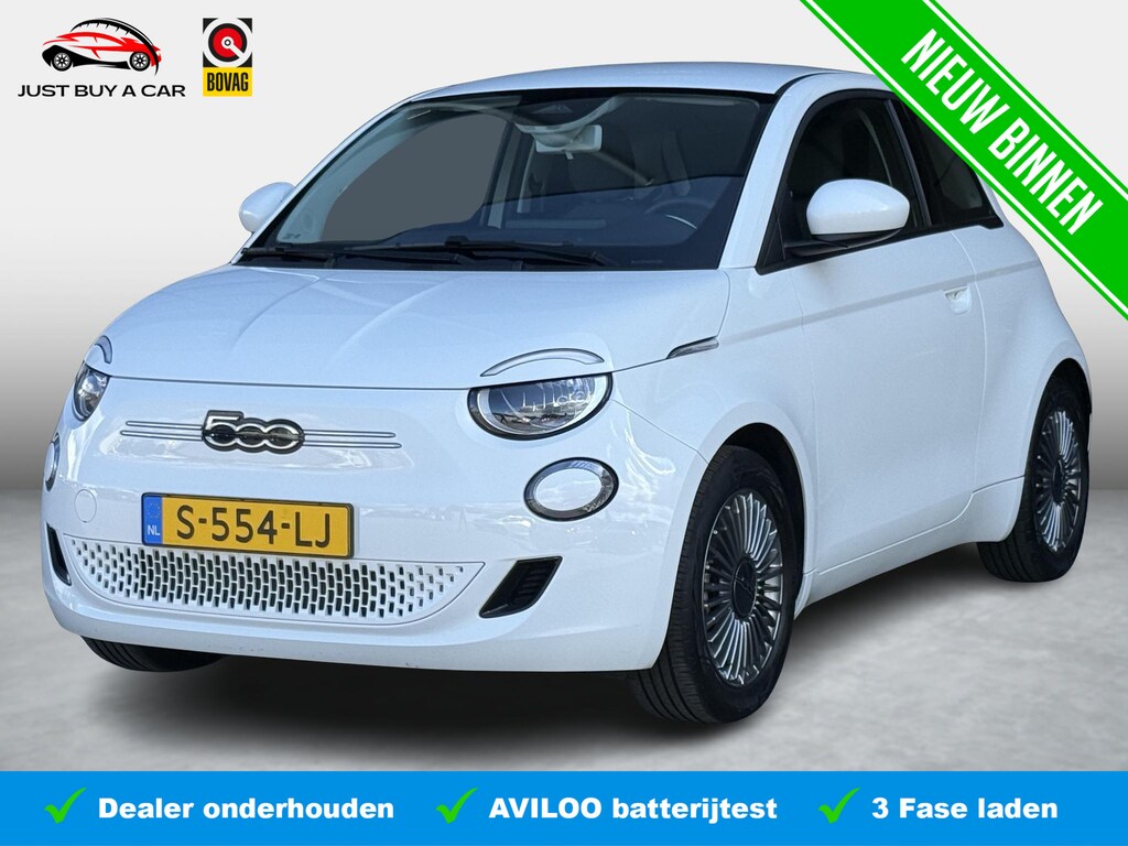 Fiat 500 Icon 24 kWh | SOH 94% | Apple & Android | Cruise Control | Navigatie | 1e Eigenaar | Full-LED |