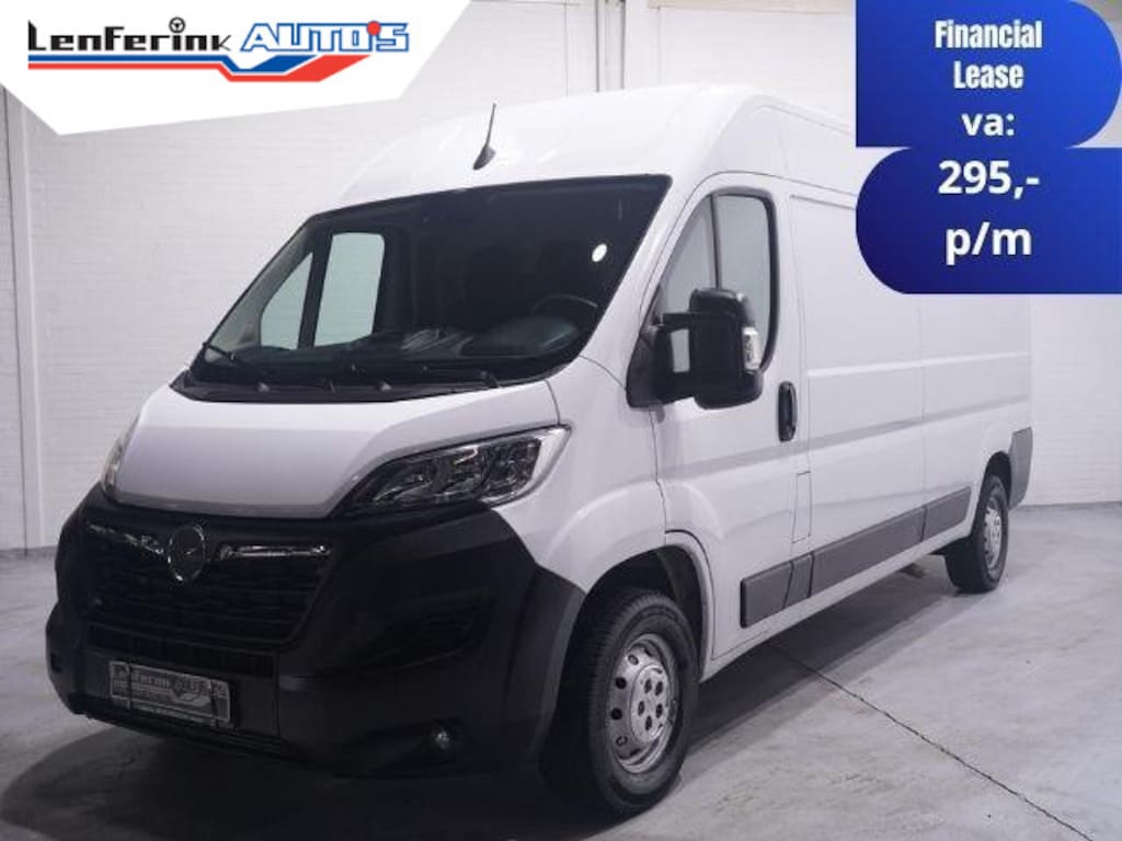 Opel Movano 2.2D 140 pk L3H2 BPM vrij, Navi, Camera Airco ECC, Apple Carplay, Cruise Control, Laadruimte Pakket, PDC achter, 3-Zits